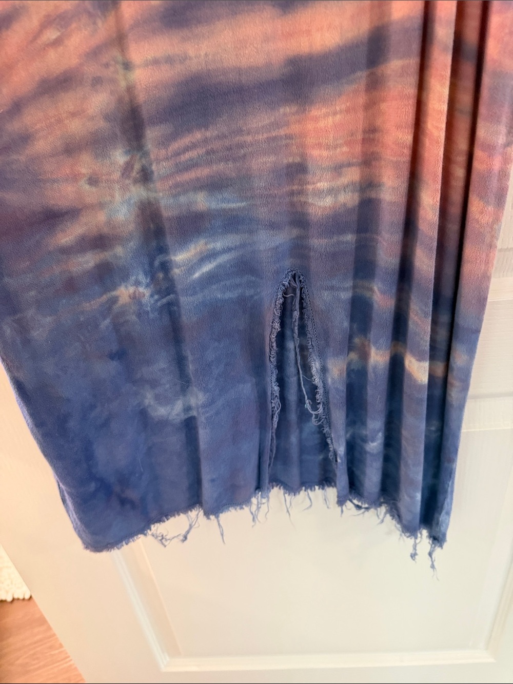 Sam & Lavi Coral to Blue Ombre Maxi Dress - Picture 5 of 7